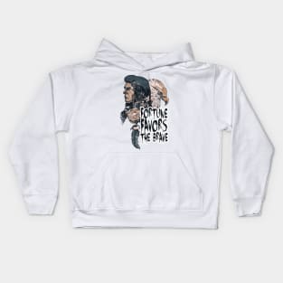 Fortune Favors The Brave Kids Hoodie